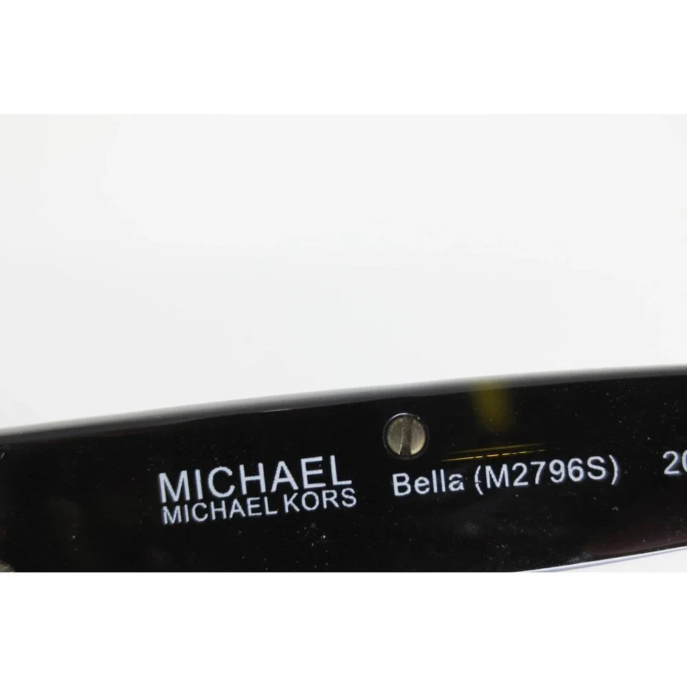 Michael Kors Bella M2796S Sunglasses Dark Tortoise Butterfly Gold Logo 58-15-125